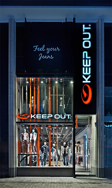 Keep Out Mağaza Tasarımı